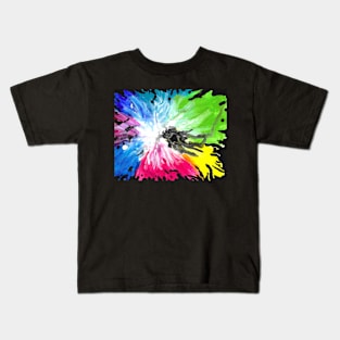 Rainbow Through The Darkness Kids T-Shirt